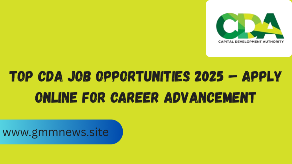 Top CDA Job Opportunities 2025 – Apply Online for Career Advancement